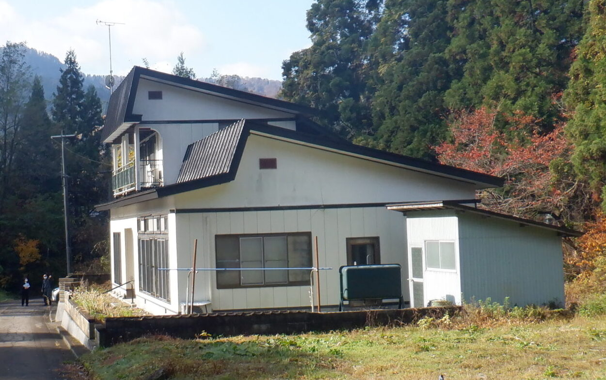 北秋田市阿仁銀山